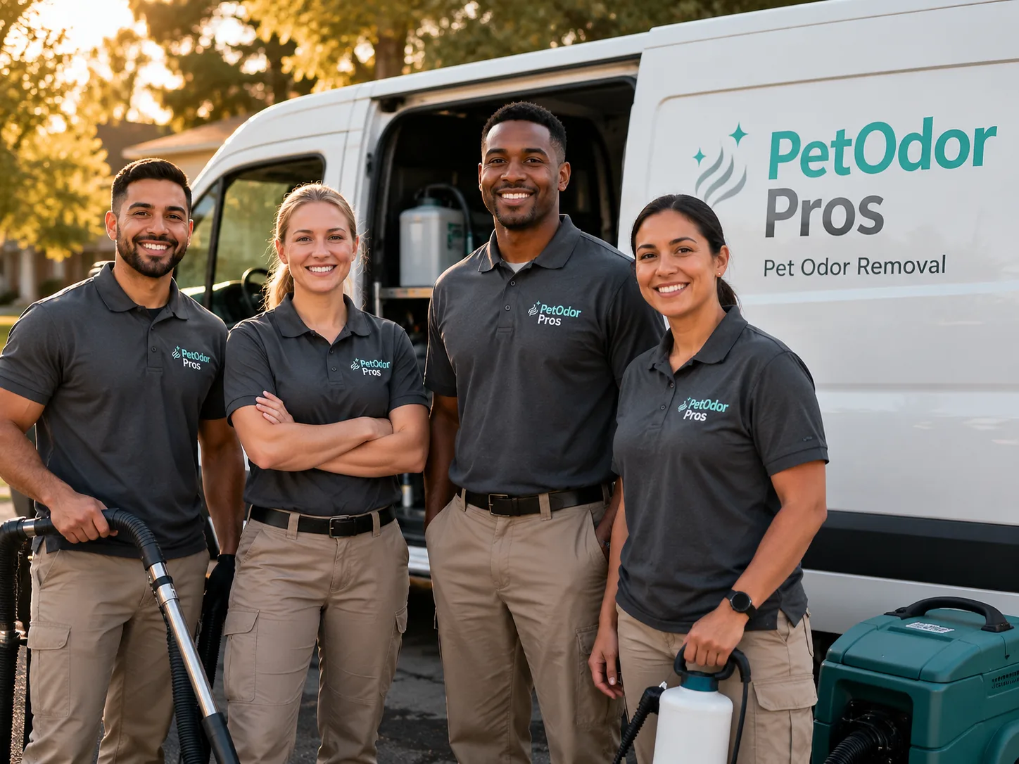 Pet Odor Removal team serving Denville, NJ